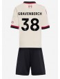 Liverpool Ryan Gravenberch #38 Replika Borta Kläder Barn 2025-26 Kortärmad (+ byxor)